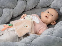 babyono-769 1539 Мягкая игрушка-платок "Зайчик"