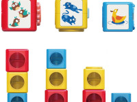 hola toys e7991 set cuburi și bile "tower"