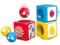 hola toys e7991 set cuburi și bile "tower"