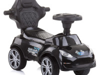 Сhipolino roctr02102bk Машина детская с ручкой "turbo" чёрный