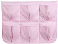 klups Карман-органайзер для кроватки (розовый)