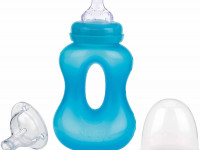 nuby id1241 sticla de antrenament anti-colic 240 ml. (3 m+)