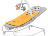 kinderkraft Шезлонг-качалка felio 2 (до 9 кг.) жёлтый