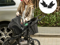 kinderkraft Коляска прогулочная helsy черная