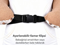 sevi 77-14 pernă pentru alăptare "teddy brown"