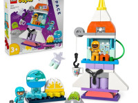 lego duplo 10422  Конструктор 3 в 1 "Приключение на космическом шаттле" (58 дет.)