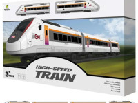 810730 set de joacă "tren de mare viteză" cu cale ferată