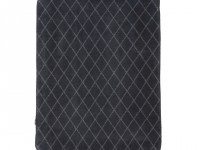 womar zaffiro Плед ( 75х100 см.) серый/графит
