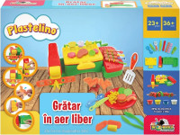 plastelino int3541 set de plastilină "gratar in aer liber"