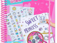 canenco cc60356 carte colorat cu sabloane "cutie crew"