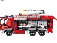 xtech bricks 6805 Конструктор 2-в-1 "Пожарная машина механизированная" (1288 дет.)