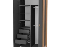 set mobilier pentru copii veres monaco pătuț + comodă + dulap)