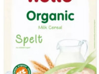 holle bio organic terci cu lapte de griu spelt (6 luni+) 250 gr.