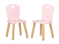 chipolino diwh02420323 Столик и 2 стульчика из МДФ (розовый)