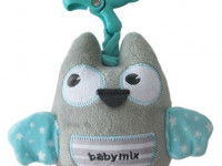 baby mix p/1252-6700 jucărie muzicala pentru călătorie "bufniță" albastru