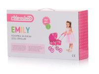 chipolino carucior pentru papusi "emily" kzkel02402cc cupcakes
