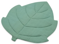 new baby 53875 covoraș de joacă din muselină "frunză" mint