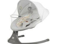 kinderkraft leagan electronic lumi (până la 9 kg.) light grey