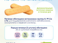 kabrita Детское печенье на козьем молоке (6 м+) 115 гр.