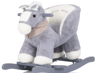 chipolino rhse02402hors balansoar muzical cu spătar "cal" gri