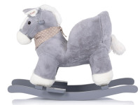 chipolino rhse02402hors balansoar muzical cu spătar "cal" gri