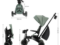 kinderkraft Трицикл складной jazz 2 зелёный