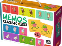 trefl 02271 joc de masă "memos classic&plus - mută ​​și joacă"
