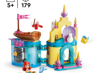 lego disney 43285 constructor "mini-palatul magic al arielei" (179 el.)