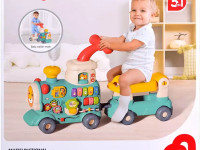 bibiin toys 6064 Ходунки 5 в 1 "Поезд с вагончиком" 