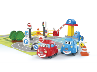 androni giocattoli 8528-0000 constructor "masina și indicatoare rutiere" (32 buc.)
