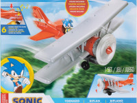 sonic the hedgehog 423284 set de joc "tornado biplan cu figură sonic"