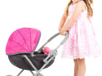 chipolino carucior pentru papusi "daisy" kzkdz02403he hearts