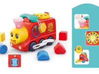 hola toys he9981 jucărie muzicală sorter "trenuleț"