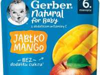 gerber Пюре "Яблоко-манго" (6 м+) 80 гр.
