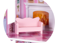 chipolino diwh02408631 casă pentru păpuși din lemn cu 9 accesorii
