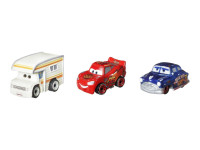 mattel gkg01 set de 3 mașini de bază din filmul "cars" (in sort.)