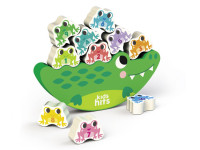 kids hits kh20/033 jucărie din lemn - c&acirc;ntar "crocodil&rdquo;
