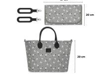 kinderkraft geantă pentru mamă mommy bag gri