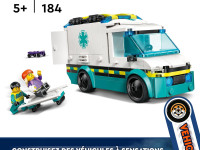 lego city 60451 Конструктор "Скорая помощь" (184 дет.)