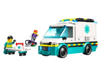 lego city 60451 Конструктор "Скорая помощь" (184 дет.)