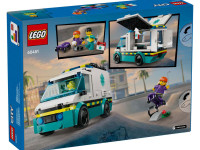 lego city 60451 Конструктор "Скорая помощь" (184 дет.)