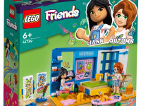 lego friends 41739 Конструктор "Комната Линн" (204 дет.)