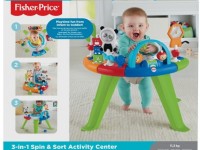 fisher-price ggc60 centru de dezvoltare 3-în-1 "rotire și sortare"