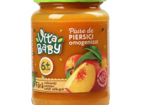 vita baby piure din piersici 180gr.(6+)