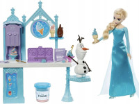 disney princess hmj48 set de joaca elsa și olaf “deserturi de gheață”