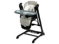 caretero 7650 Стул для кормления - качели "indigo" чёрный 