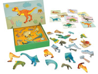 as kids 1029-64066 set magnetic "dinozauri"