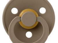 bibs suzeta rotunda din latex color l dark oak  (18-36 luni) 