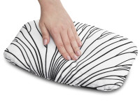 kinderkraft Комплект подушек для стульчика enock черно-белый