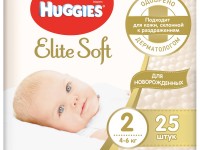 huggies elite soft 2 (4-6 kg.) 25 buc.